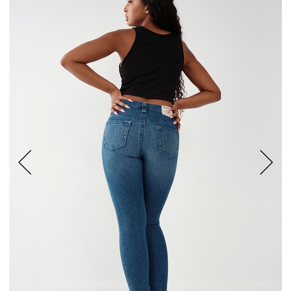 True Religion Women's High Rise Denim Jeans - Picture 3 of 11